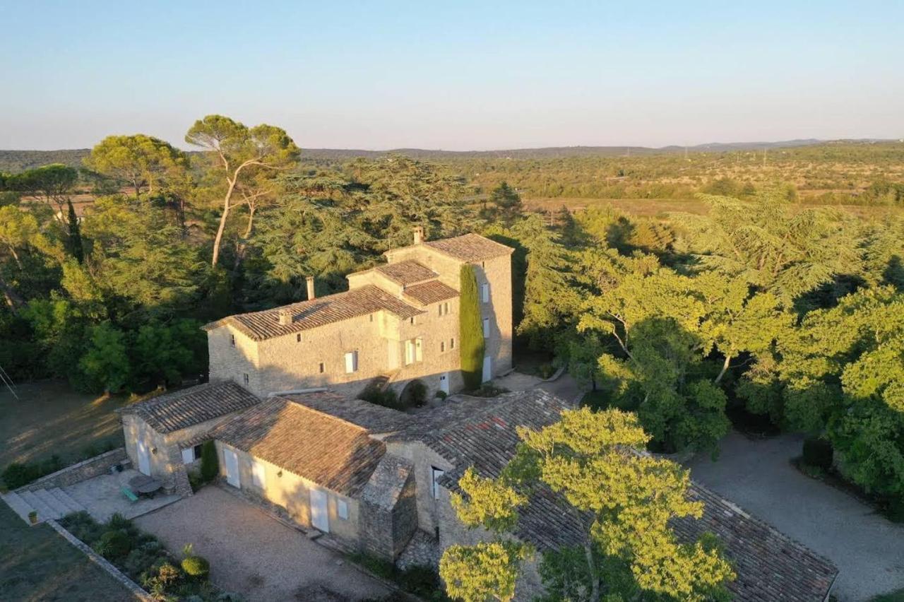 Domaine De Bonelli Hotel Conqueyrac Bagian luar foto