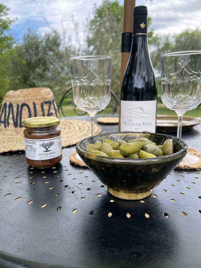 Domaine De Bonelli Hotel Conqueyrac Bagian luar foto